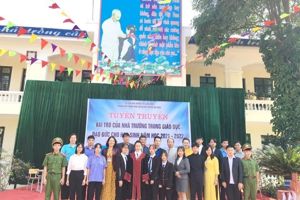 PT DTNT THCS&amp;THPT huyện Lộc Bình đã tổ chức ngoại khóa “Tuyên truyền vai trò của nhà trường trong giáo dục đạo đức cho học sinh năm học 2021 – 2022”.